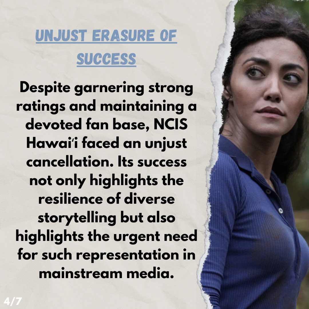 alohakacy's tweet photo. Hey everyone! If you're on Instagram, feel free to share these 7 slides and tag AANHPI organizations, news outlets, or anyone else who could help amplify our message. Or RT here as well. Let's make sure our voices are heard! (1/2)

#SaveNCISHawaii #BringBackNCISHawaii #NCISHawaii https://t.co/vEYkMPYu0Q