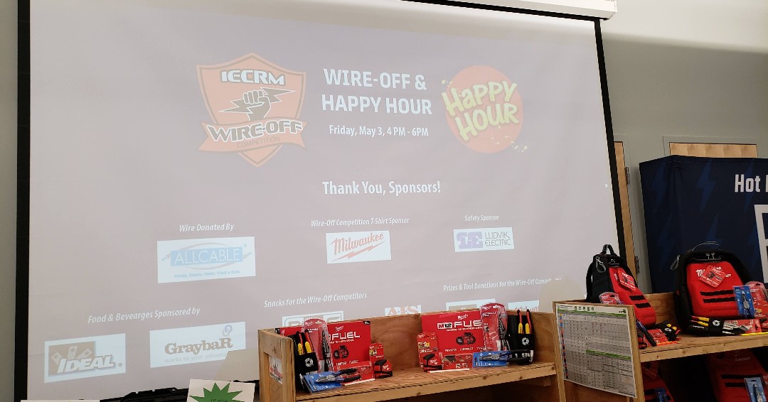 IECRM's tweet photo. We are preparing to announce the 2024 IECRM Wire-Off Competition winners in just a few minutes. Tune in LIVE on our YouTube channel, https://t.co/z1btY26jFN. #WireOff #IECRM https://t.co/jsjmj2CCW1