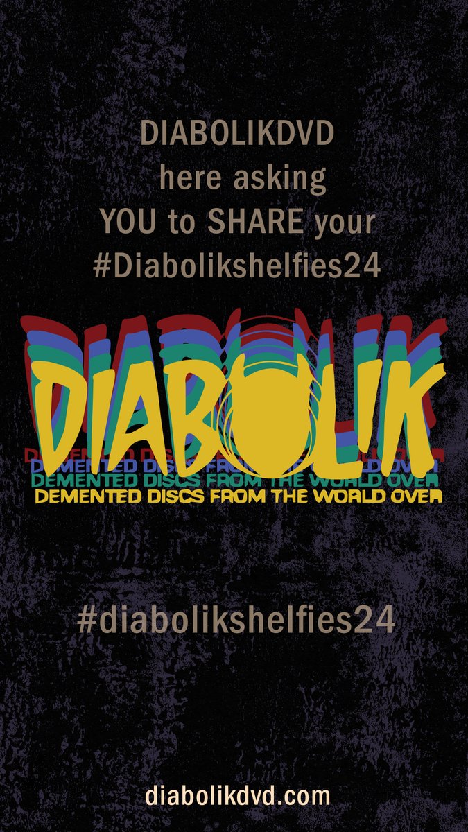 It's Friday and DiabolikDVD wants to see your #diabolikshelfies24 !

#physicalmediaadvocates #diabolikdvd