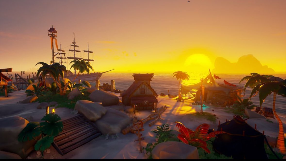 An evening at the outpost💛
#SoTshot theme: Stunning Sunsets
@SeaOfThieves @RareLtd #SeaOfThieves