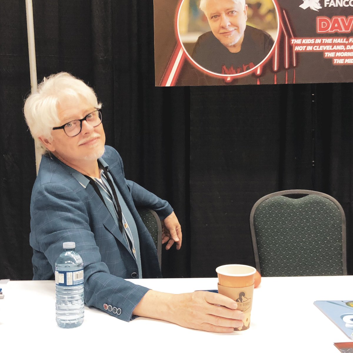 It’s official! The doors are open to #FanCon10 and the incredible Dave Foley has hit the floor! He’s here all weekend with us! Are you ready to get down and nerdy, PG? #NorthernFanCon #DecadeOfFanCon #CityOfPG #TakeOnPG #DaveFoley