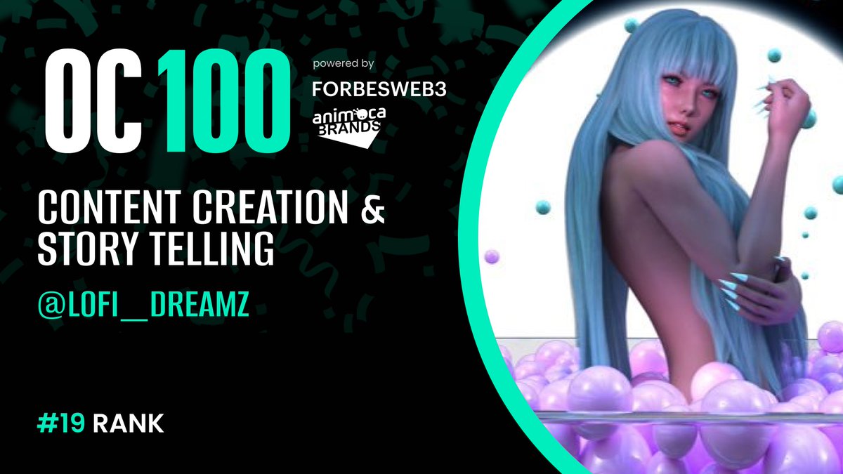 TOP 20 FOR @ForbesWeb3 @opencampus_xyz LFG !!! LOOKING FORWARD TO BEING APART OF THE WEB3 FORBES CREATOR ECOSYSTEM LFG!!!!