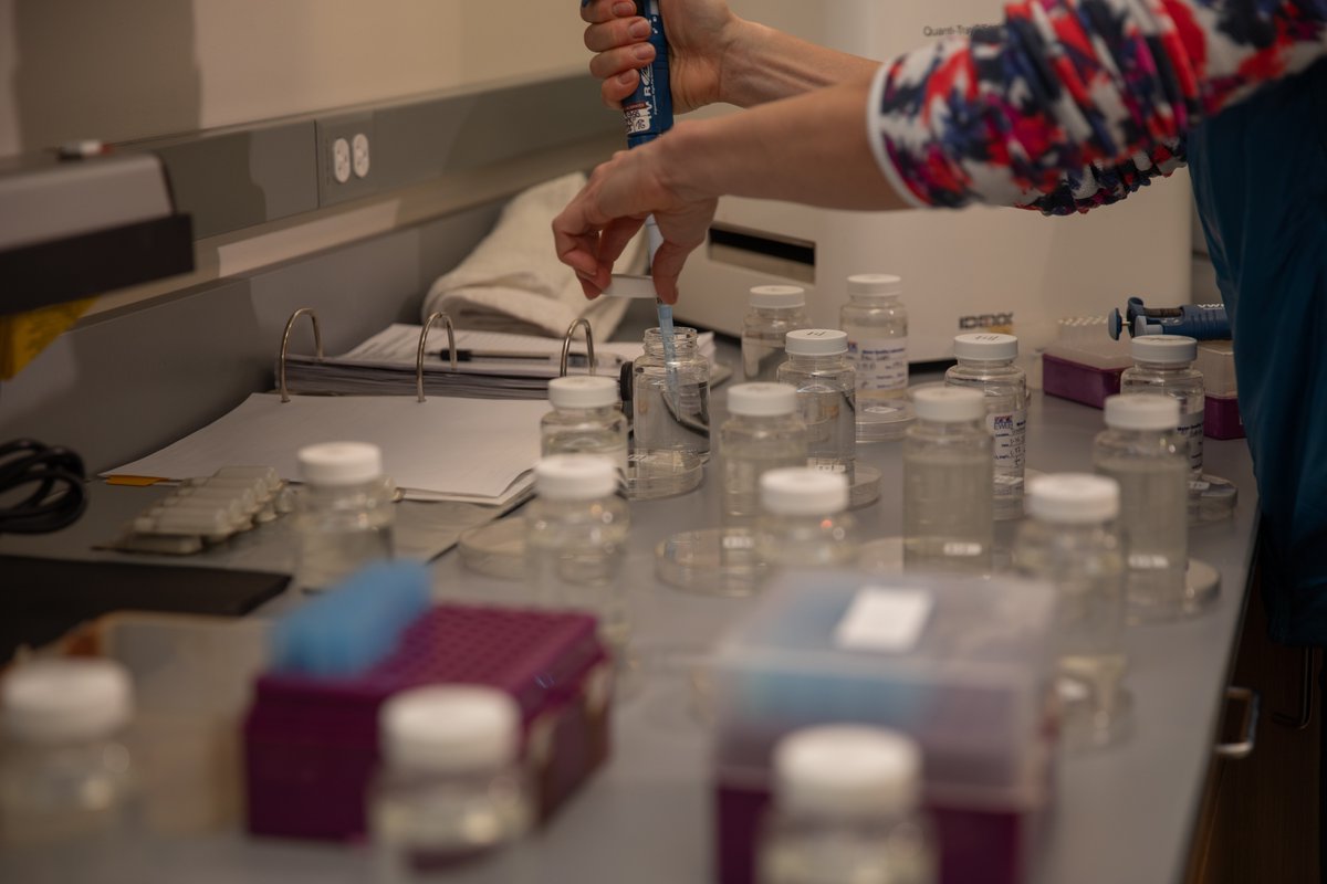 My favorite part of the job is being involved in keeping our drinking water safe for the community. I also enjoy the lab environment and how the technology and the regulations are ever-evolving. There is always something new to learn!" -Lab Tech Michelle Bauer #drinkingwaterweek