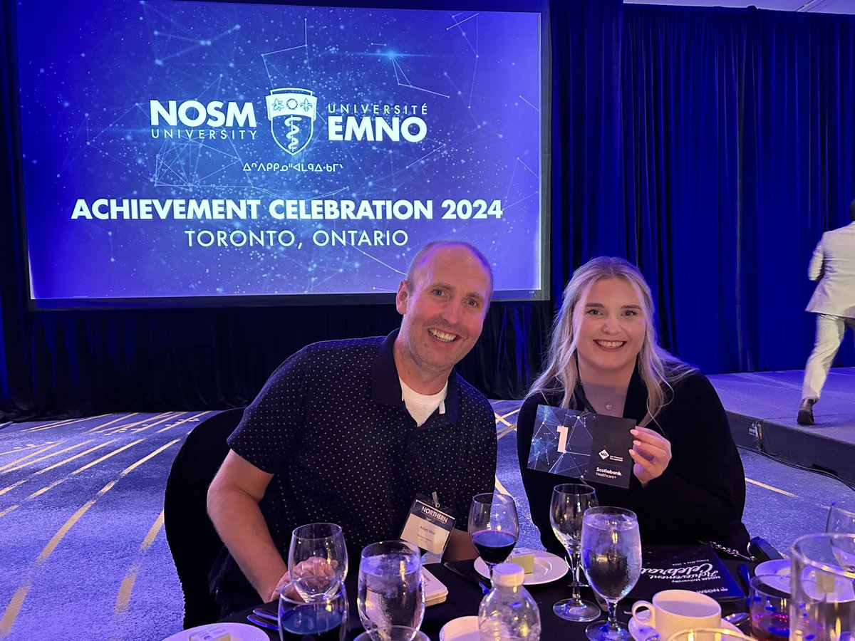 Dr. Adam Moir (@adambluedryden) on Twitter photo Sitting at the #1 table at the <a href="/thenosm/">NOSM University | Université EMNO</a> award ceremony! #nosm #meded Sitting at the #1 table at the <a href="/thenosm/">NOSM University | Université EMNO</a> award ceremony! #nosm #meded