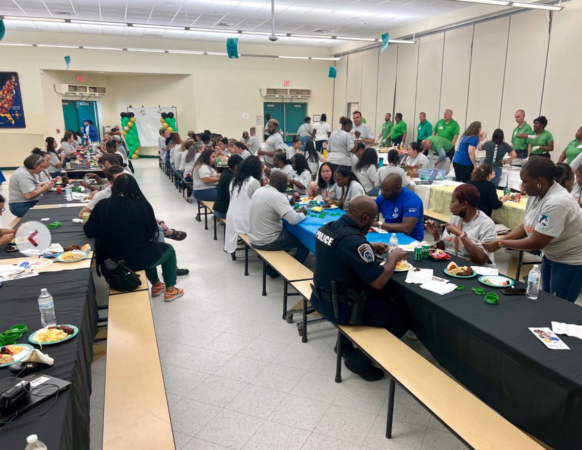 Wrapping up Teacher &amp; Staff Appreciation Week with a blast! Treated to lunch courtesy of Dunns River Island Cafe. Big thanks to United Way &amp; <a href="/Publix/">Publix</a> for surprising each Gulfstream Academy teacher with a $250 gift card during the Tools for School event. #BeyondGrateful