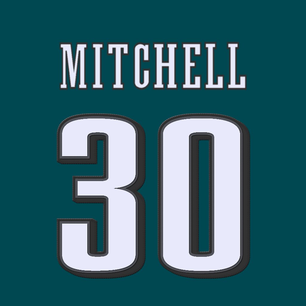 Philadelphia Eagles DB Quinyon Mitchell (@QuinyonMitchell) is wearing number 30. Last assigned to Justin Evans. #FlyEaglesFly