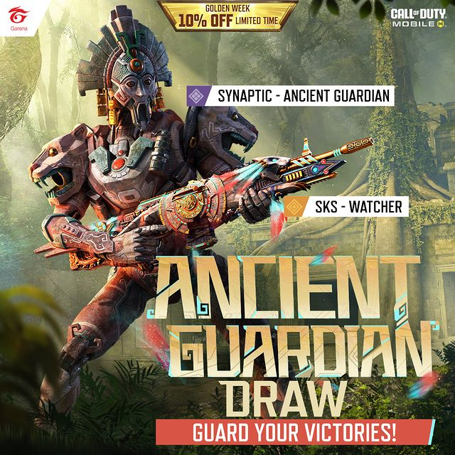Do you like the new Synaptic - Ancient Guardian skin? 👀 #CoDMobile