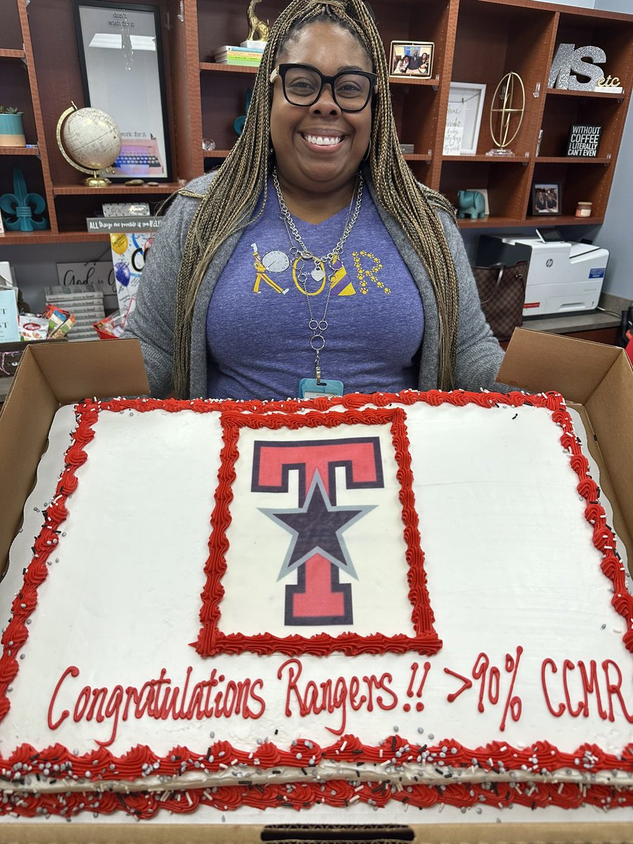 DocOfHighHopes's tweet image. I’m so proud of the students &amp;amp; staff of THS. Recently, our CCMR Score was not meeting the #HighExpectations that I know we can meet &amp;amp; exceed, so I called for a change; anything less than 90% is unacceptable. Well, today we’re 93.5! ❤️🙌🏽 Plot Twist: new goal 95%! #WatchUsWork 🫶🏽🎓
