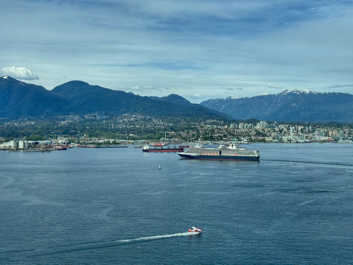 Beauty day in Vancouver #HollandAmerica #HarbourAir #Vancouver