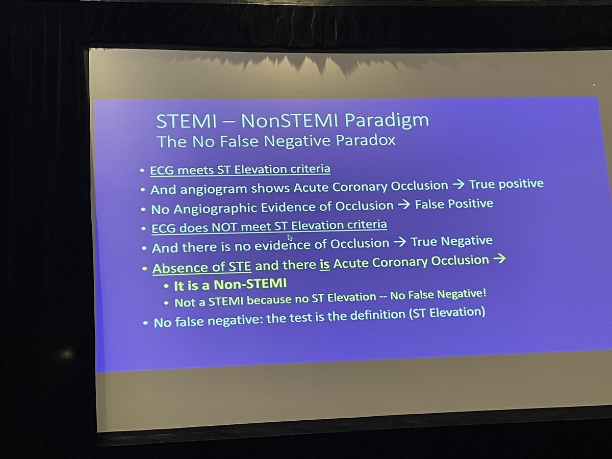 UCSD Biomarker Symposium (@biomarkersymp) on Twitter photo Dr. Stephen Smith <a href="/smithECGBlog/">Stephen W. Smith</a> explaining the problems with ST elevation as a Marker of Occlusion MI. Dr. Stephen Smith <a href="/smithECGBlog/">Stephen W. Smith</a> explaining the problems with ST elevation as a Marker of Occlusion MI.