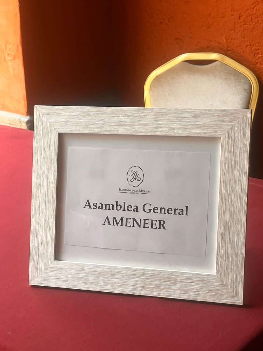 canamemx's tweet photo. Agradecemos a @AAmeneer por extender esta cordial invitación a su Asamblea General Ordinaria y Extraordinaria 🌟🤝
Durante la asamblea se llevo a cabo la toma de protesta de la Mesa Directiva del periodo 2024-2026 

#CANAME #SectorEléctrico #SomosEnergía #México https://t.co/PwI5V2vvuQ