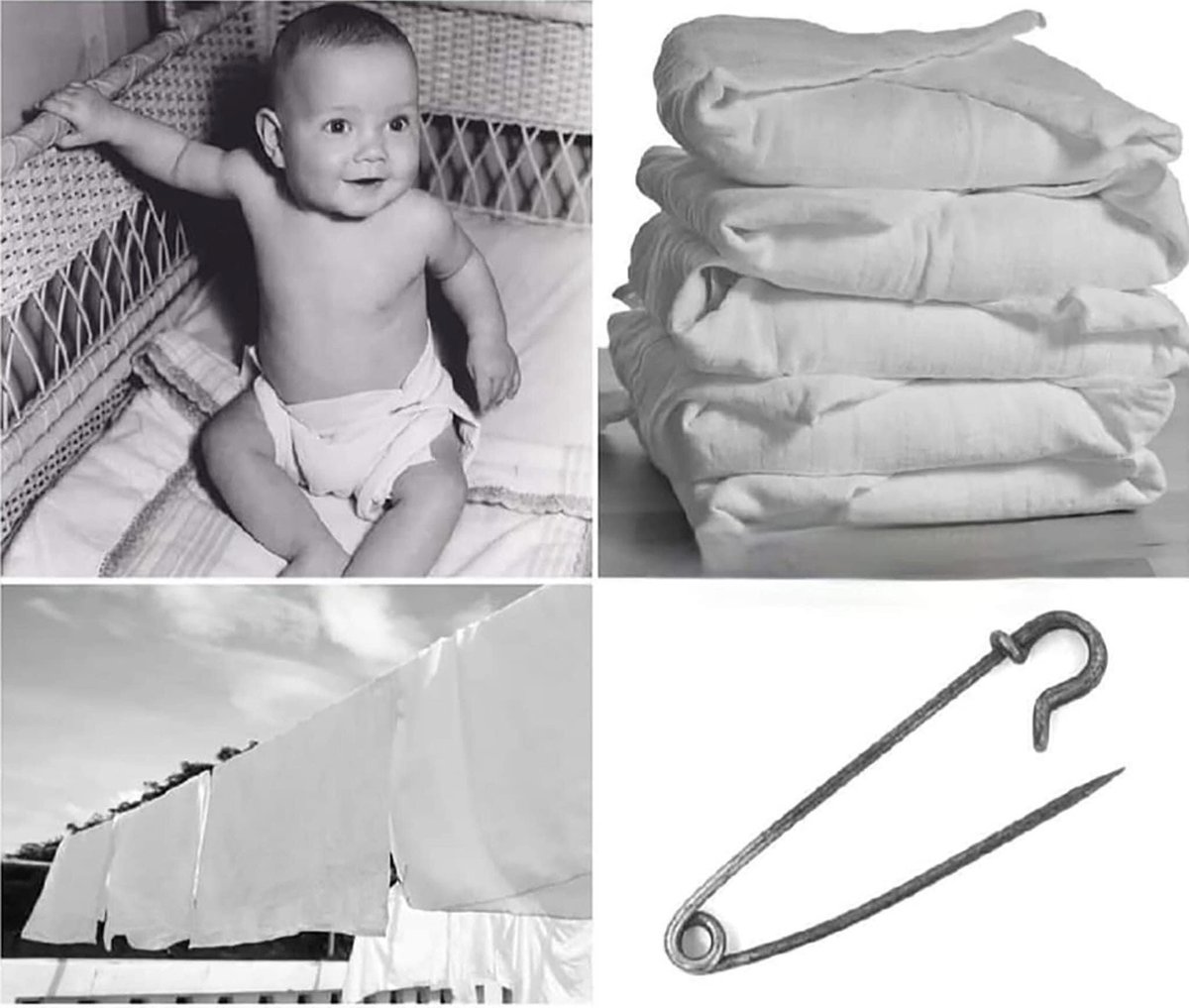 DO YOU REMEMBER!👵👨‍🦳
Who remembers when diapers weren’t disposable ?🤔👶