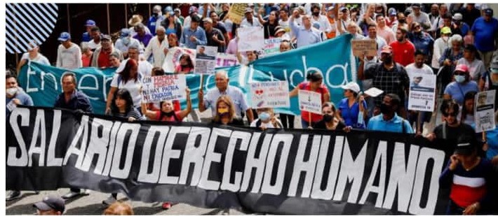 Todos los sectores sindicales debemos unirnos en un solo esfuerzo para rechazar esta política de exterminio como el #AumentoInfrahumano. En los próximos días debemos reunirnos sin distinción de ninguna naturaleza. #MaduroMatoElSalario