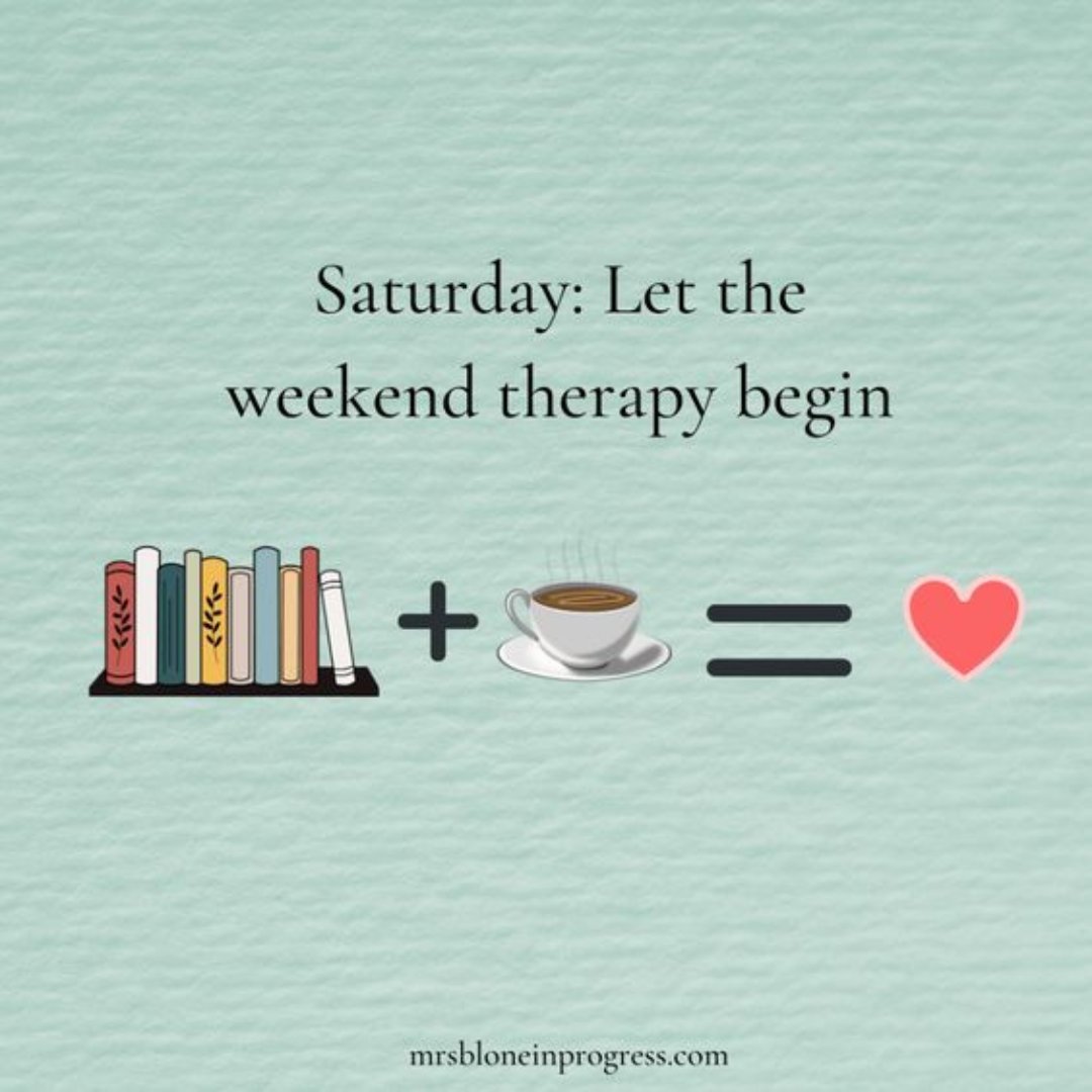 What kind of  Weekend Therapy are you getting today? 🥰 #lovinglife #living #lifeisforliving #bestlife