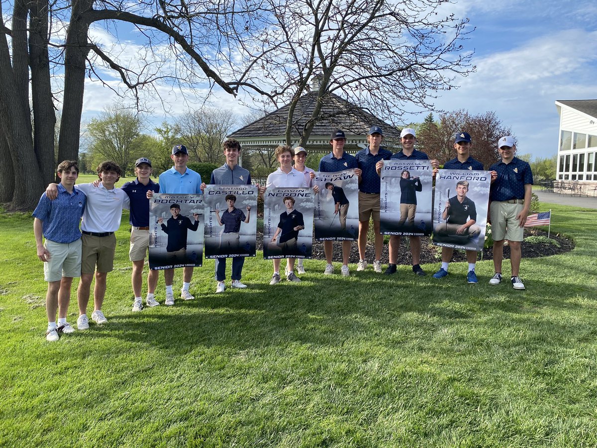 SHSKnightsBGolf's tweet photo. Senior Day!! Thanks so much to the boys, their families, and teammates! Proud of all of you and good luck next year! @PCSDAthletics https://t.co/edwX3gMIsO