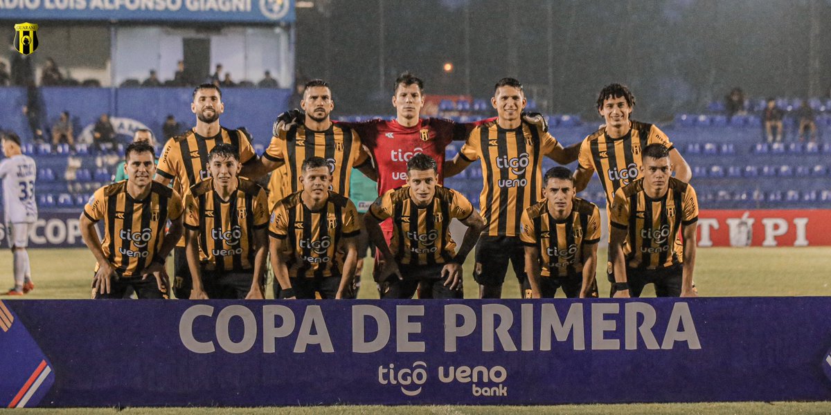 ClubGuarani's tweet photo. 🏆#AperturaAPF2024 | Fecha 16🗓️

¡Cerramos la semana con 𝐕𝐈𝐂𝐓𝐎𝐑𝐈𝐀 𝐀𝐔𝐑𝐈𝐍𝐄𝐆𝐑𝐀𝐀!🟡⚫️

Sportivo Ameliano 0 - 3 #GUARANI🏹  

⚽️70' Richard Prieto
⚽️72' Adrián Alcaraz 
⚽️90+3' César Miño

#VamosAborigen https://t.co/mZTiUjkHFR