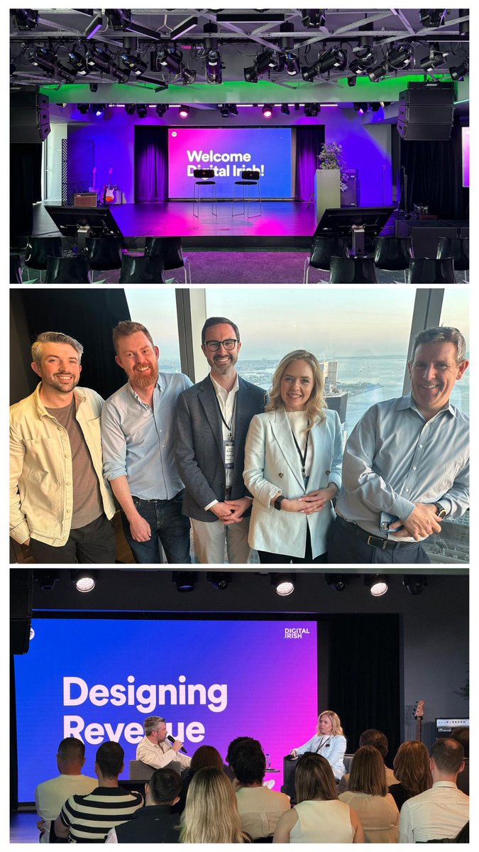 Incredible event last night, where Gearóid O'Rourke, Design Director at #Spotify, shared invaluable insights and advice with the #DigitalIrish community. Wonderfully moderated by CEO Americas of Intuition & Digital Irish board member Sarah Clarke.