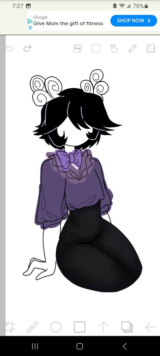Im not sure how i feel about the color for the ruffles #Satanick #Okegom