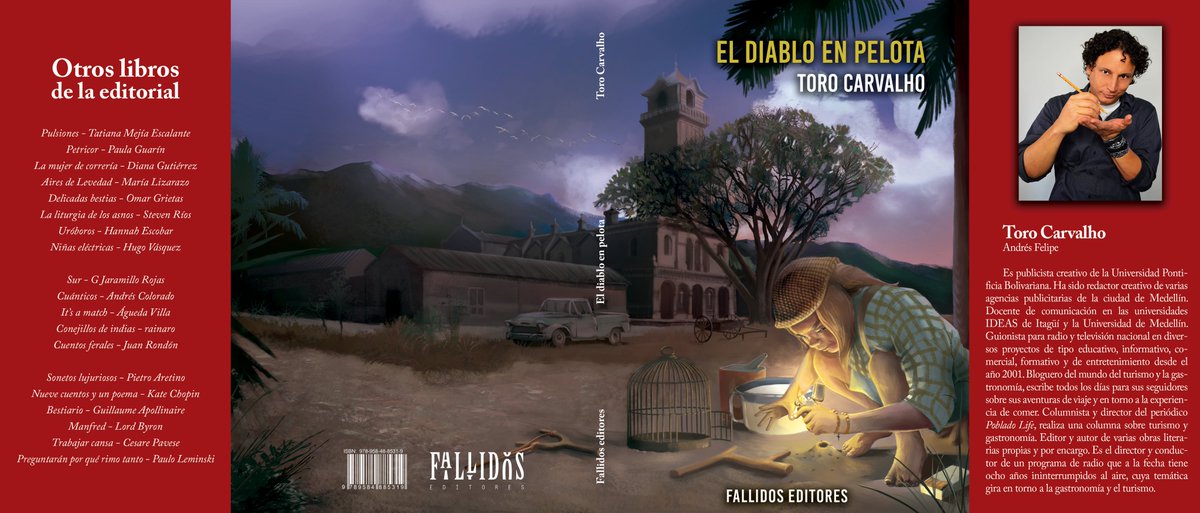 torocarvalho's tweet photo. Mi ópera prima, cuatro años hace que salió del baúl de los sueños, acunado como el que más, y entonces ese vacío, ya no se pudo volver a llenar.
#ElDiabloEnPelota es una colección de cuentos que narran varias historias de un niño que era más cansón que un diablo en pelota
#libro https://t.co/4a4NVvVnB7