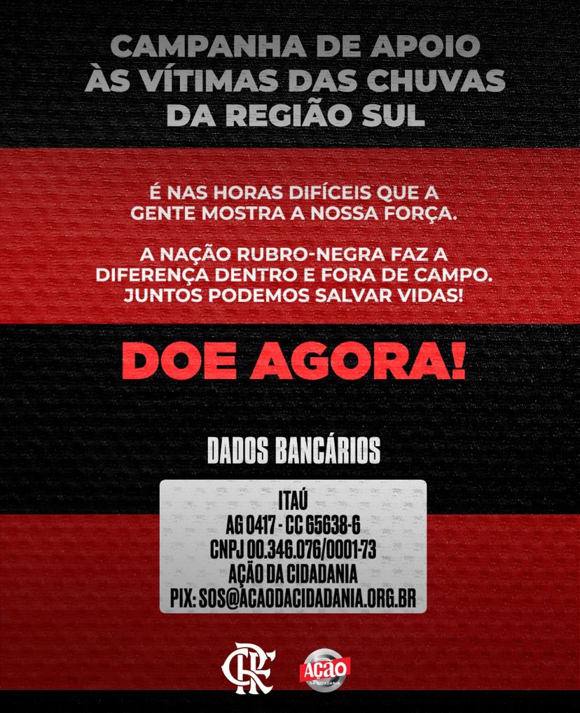 Flamengo tweet picture