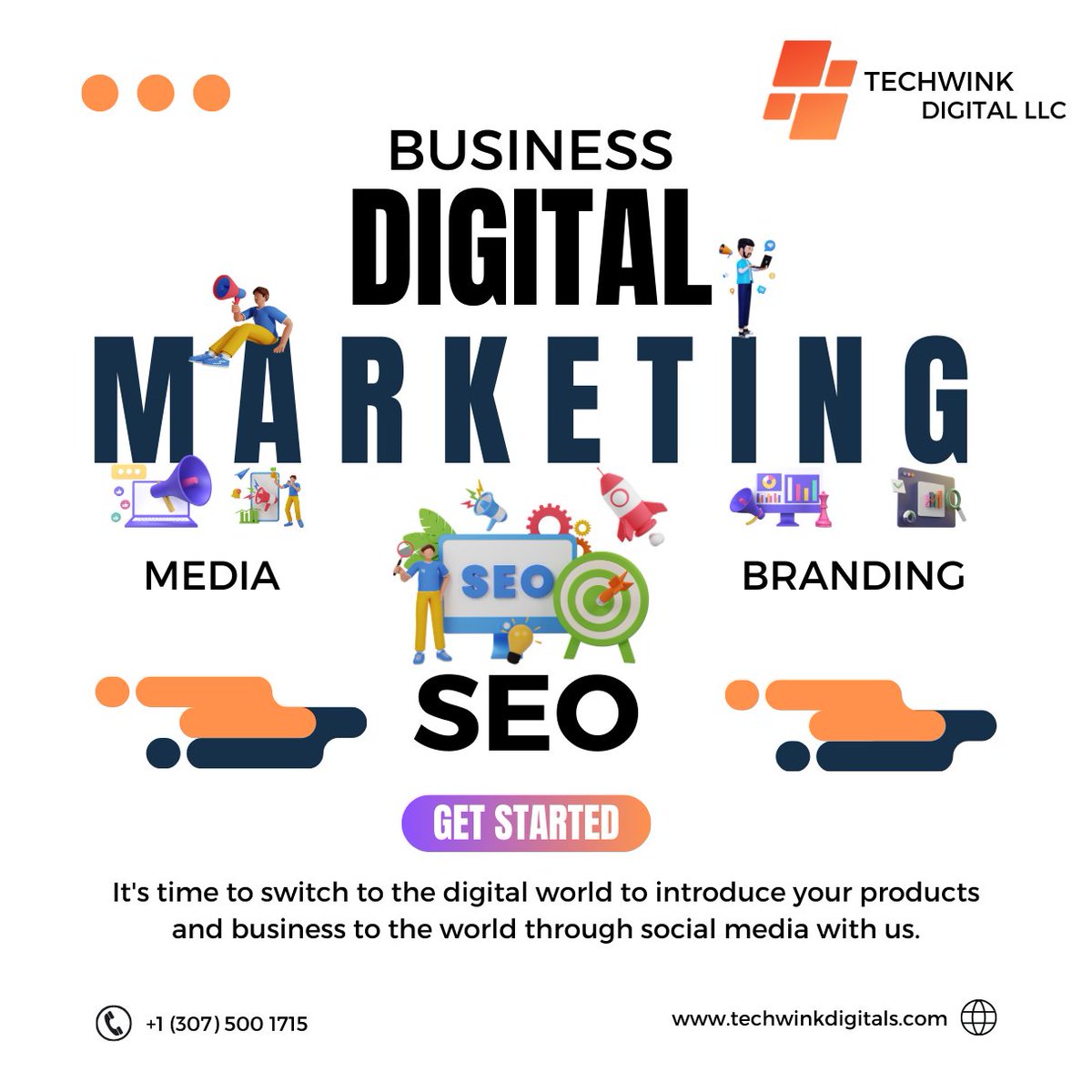 Our Digital marketing services are here to take the guesswork out of building your online presence. Whether you're a small biz or a big brand, we'll craft a custom strategy to make your Brand shine!

Visit Now: lnkd.in/dVTBeUmw

#digitalservices #websolution