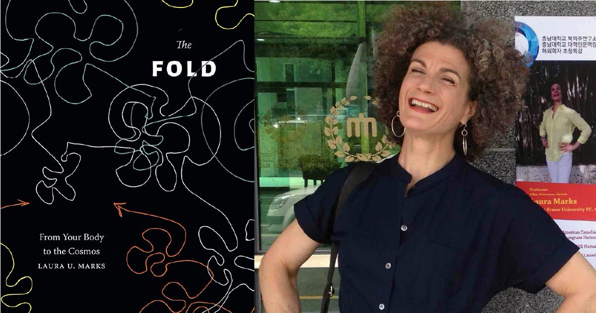 Please join us on Tuesday, May 7th to celebrate the publication of The Fold: From Your Body to the Cosmos (@DukePress), a new book from @SFUContmpryArts' Laura U. Marks Mark your calendar: ow.ly/fB0U50Rwmwx