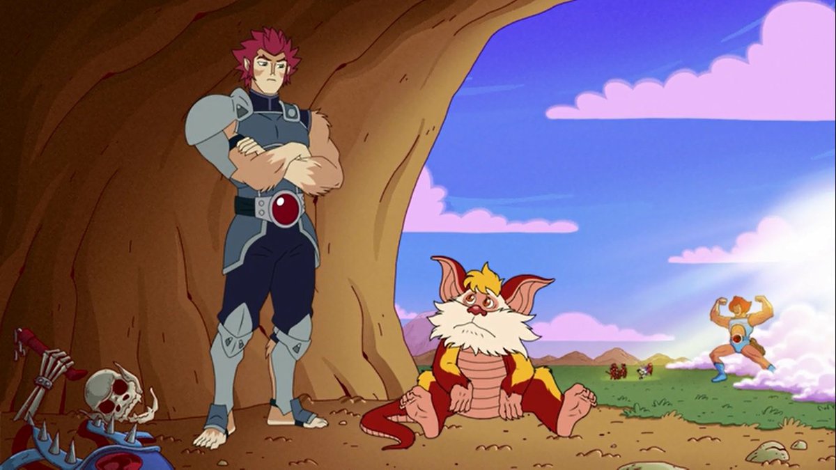 This image says everything that needs to be said about ThunderCats Roar.

That show and the hacks that wrote it can go f*** themselves...