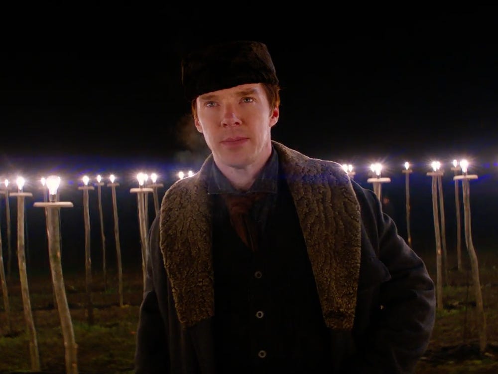 brandiwein1982's tweet photo. #CharacterBatch #BenedictCumberbatch
#EdisonBatch #TheCurrentWar💡
The scene with the bulbs. 🤩 https://t.co/mhjOwYkqOb