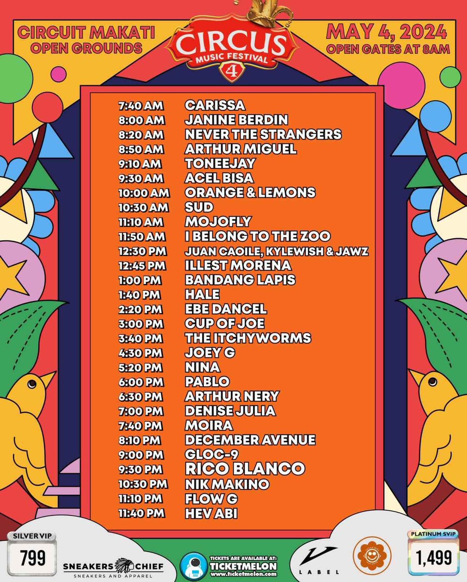 bbokmails's tweet photo. wts lfb ph selling makati circuit circus music festival 

silver vip ticket (1) - ₱499

PAYO, last price! https://t.co/KAoB0e8HVj