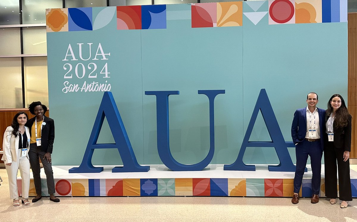 Grateful for the opportunity to present our research at the “Top 5 Abstracts in DEI” event #AUA24 and to see lovely mentors and friends