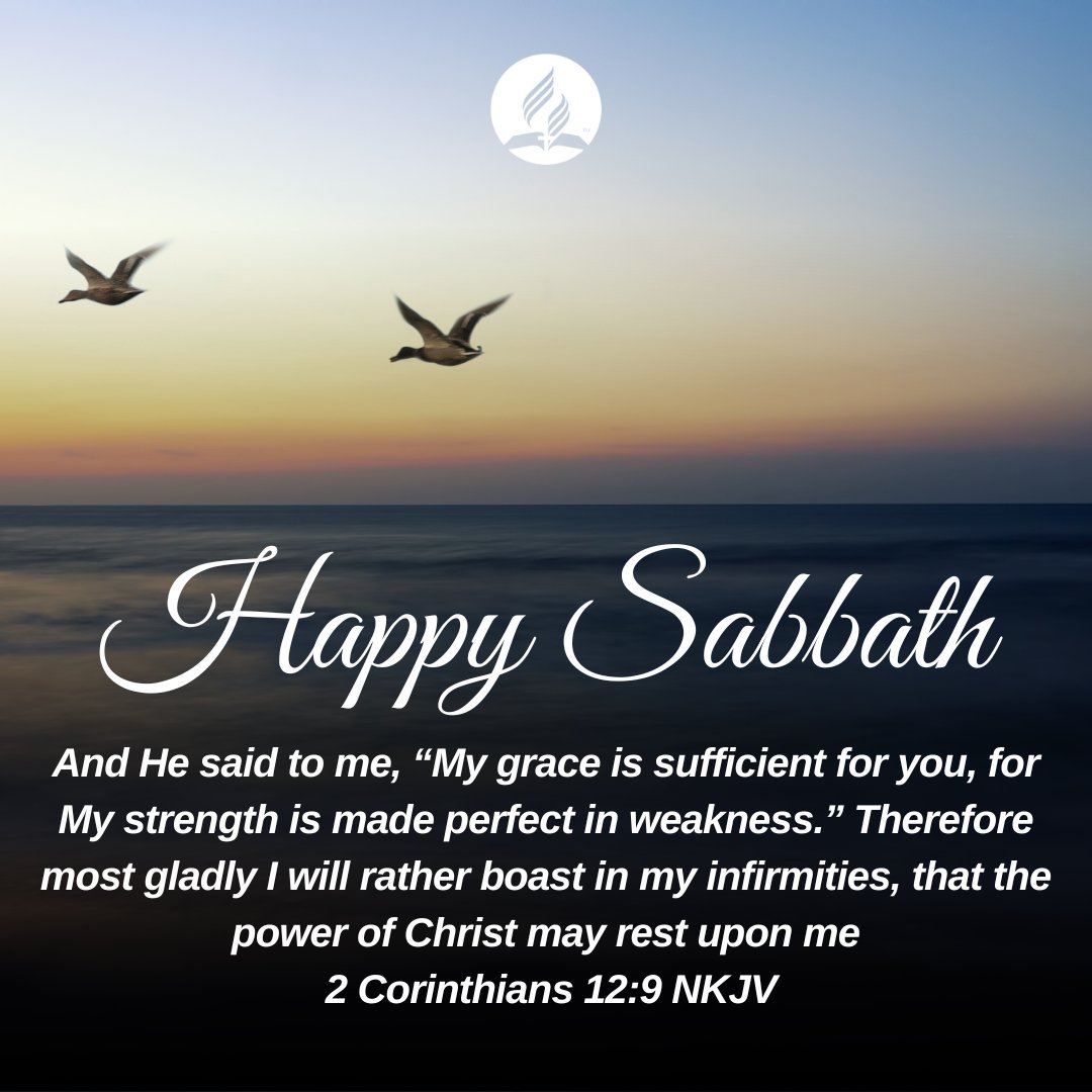 yallahssda's tweet photo. Happy Sabbath friends! 

We have made it to the end of another work week, and what a blessing it is to rest and reflect on the goodness of our Creator. 

This Sabbath, may we find rest and renewal in His unfailing grace. Blessings to you all! https://t.co/vD7bv0M2GA