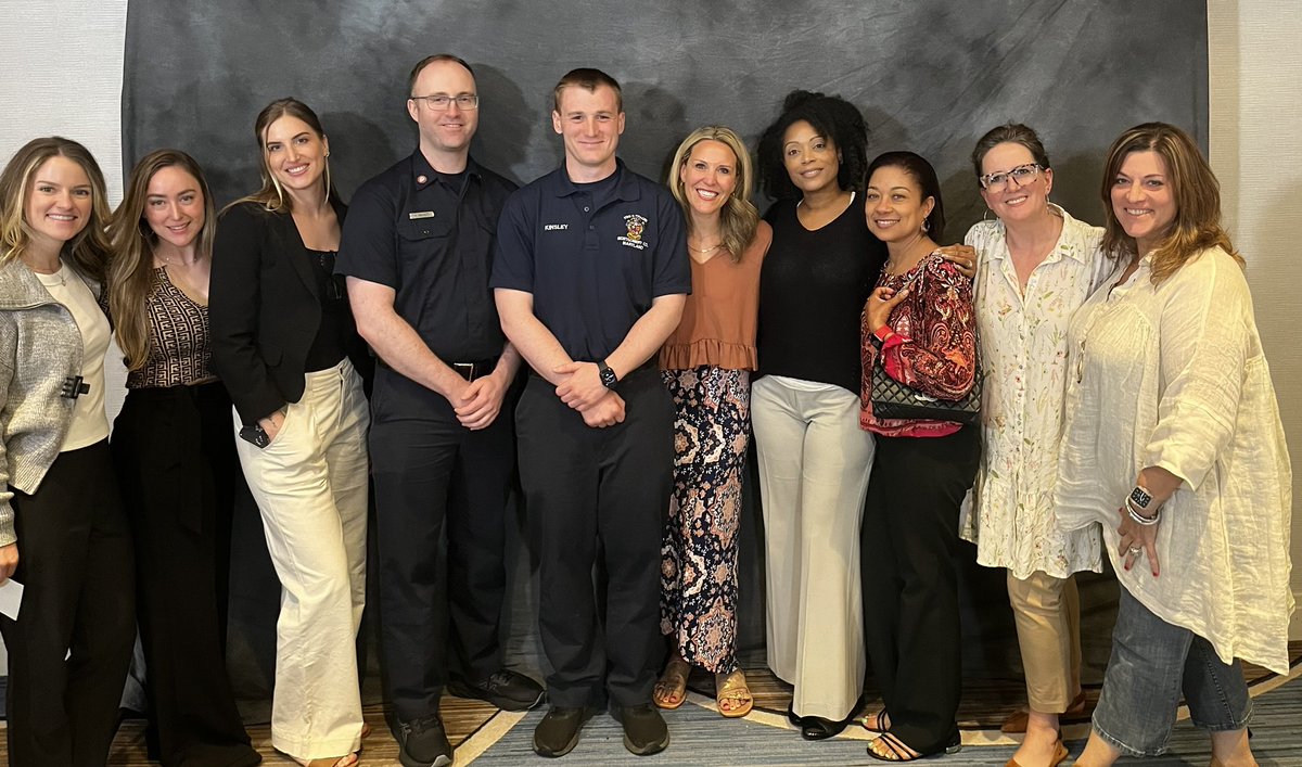Congratulations to @MCFRS FF/PM Evan Kinsley and FF/PM Timothy Hackett who were Honored today as TraumaNet EMS Providers of the Year - 2023. In recognition for their outstanding work, saving the life of a critically injured Trauma Patient in Gaithersburg. @mcfrsPIO @MCFRS_EMIHS