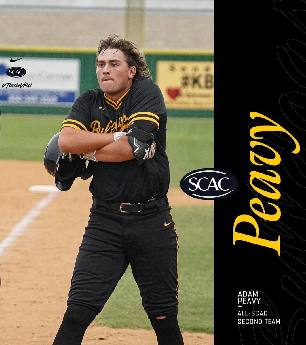 SCAC All Conference Second Team DH, truly honored to be playing this game. Thank You God! Pups Up! <a href="/tluathletics/">TLU Bulldogs</a>