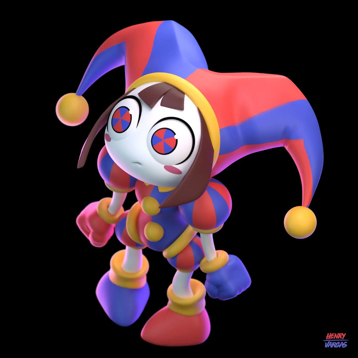 henryvargasart's tweet photo. pomni 
#TheAmazingDigitalCircus https://t.co/9H8XHTMqIu