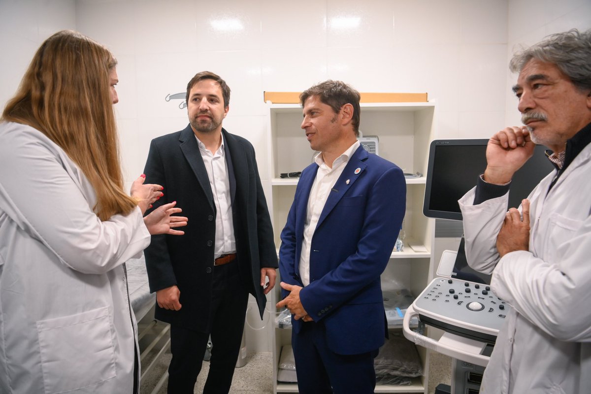 Además, inauguramos la sala del resonador del HIGA “Dr. Oscar E. Alende” en #MarDelPlata, una obra paralizada que retomamos en 2022 para seguir fortaleciendo nuestros hospitales.

Es la primera vez que cuentan con este equipamiento y se suma a la sala de mamografía que