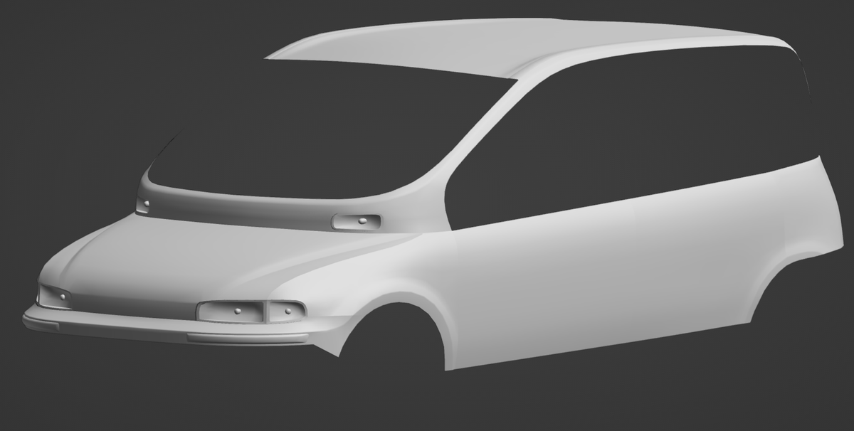 Gizmitt's tweet photo. and here starts my next beamng project
somewhat lore friendly fiat multipla, to be under the Autobello brand
going to try my hand at a fully standalone car mod https://t.co/lmdzCvHHRJ