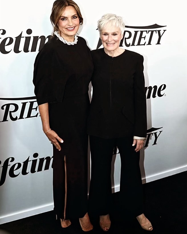 'What a joy to  be at the VARIETY Power of Women Lunch supporting my astonishing  friend, Mariska Hargitay. The energy under the tent was palpable. ...'

📸 Glenn Close ig