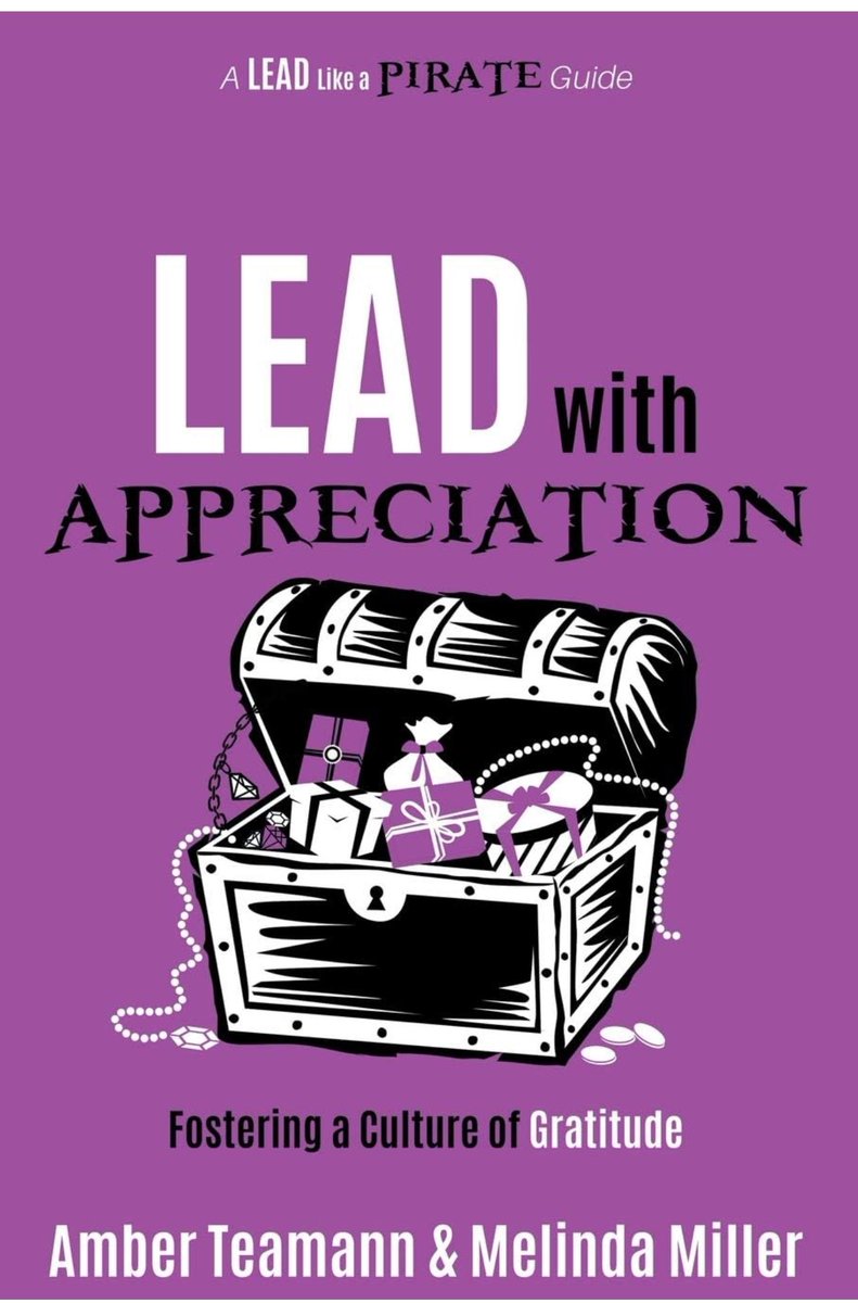 I hope you can join me tomorrow as we talk appreciation! Honored to feature the work of @8Amber8 and @mmiller7571 9:30-10am central! #leadlap