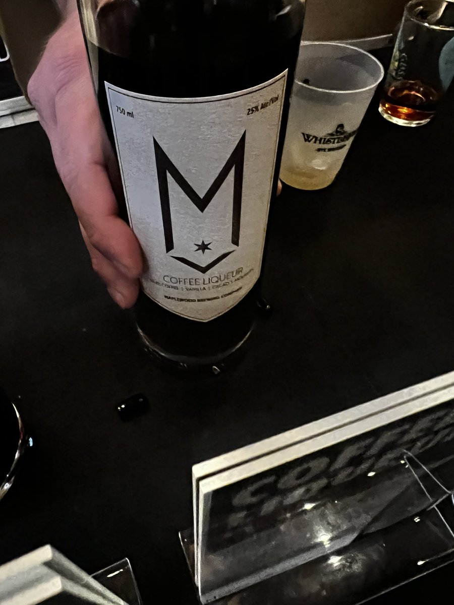 The Maplewood Coffee Liqueur is really ..best thing we had for sure ..cheers to Hexe Coffee