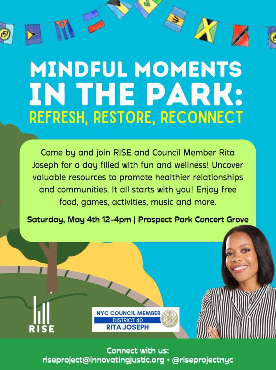Join us tomorrow at @prospect_park as we shed light on mental health awareness with @riseprojectnyc 🌳💬 

Let’s walk, talk, and break down barriers together, spreading hope and support under the open sky. Together, we can erase stigma and nurture compassion.