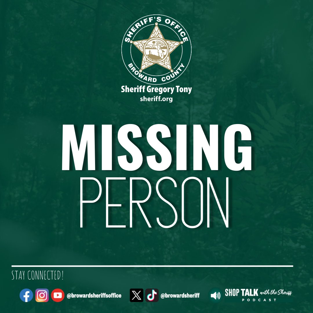 browardsheriff's tweet photo. MISSING PERSON: Have you seen 55-year-old Michael Metzler? He was last seen around 12:30 p.m. on 5/1 in the 400 block of East Sheridan Street in Dania Beach. Anyone with info should call 954-764-HELP (4357). https://t.co/BwvOCB1K6G https://t.co/mQ1dxF9rCB