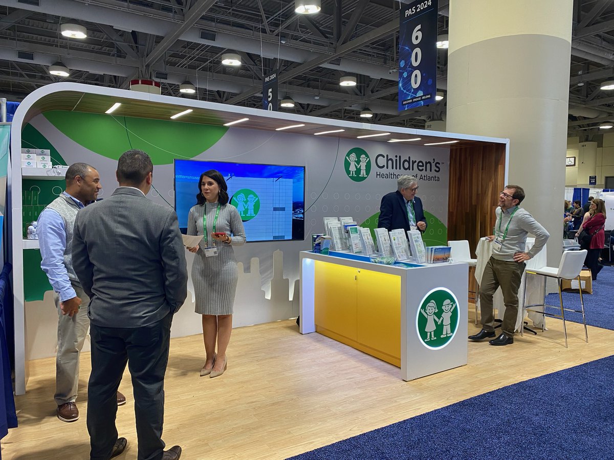 We're excited to be at the 2024 @PASMeeting! Be sure to come see us at booth #710 while you're here to learn more about our leading-edge pediatric research, training and innovation. We look forward to meeting you! choa.org/pas. #PAS2024 #PASMeeting