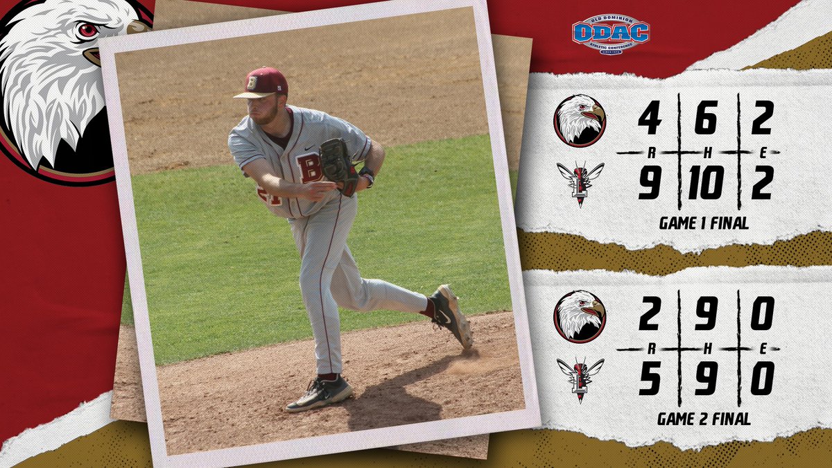 Final from Lynchburg. @BwaterBaseball falls out of the ODAC Tournament squaring off with the Hornets. Stellar performances on the mound for Joe Christopher and James Swart. Thank you to all the fans for your constant support throughout the season! 🔗 tinyurl.com/26ogfcdz