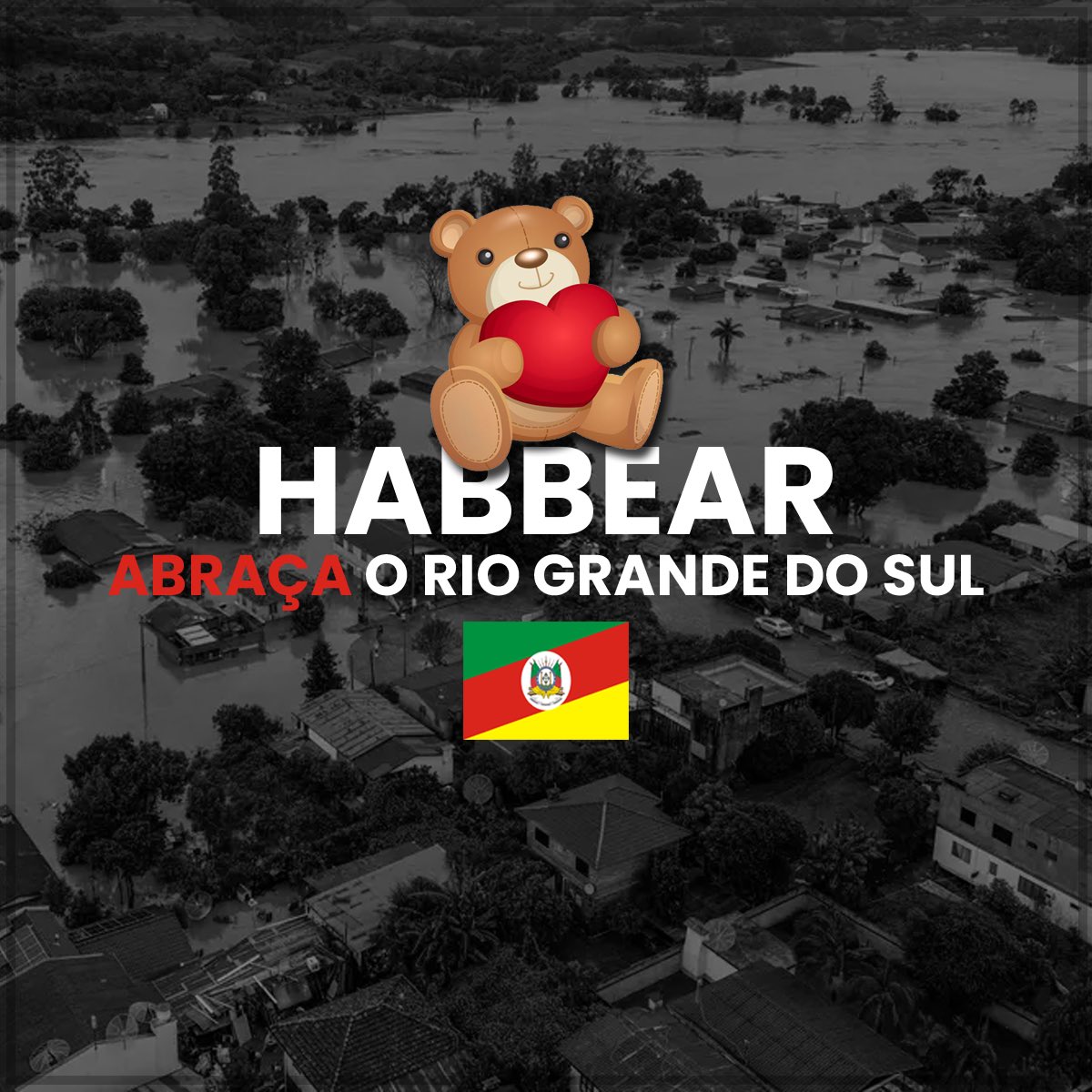 habbearfs's tweet image. ❤️‍🩹 Habbear Abraça o Rio Grande do Sul!

Nós da Habbear manifestamos nossa tristeza diante das enchentes em Porto Alegre e no Rio Grande do Sul. Acreditamos na força da união para ajudar aqueles que estão sofrendo e reconstruir suas vidas após essa tragédia. 🙏