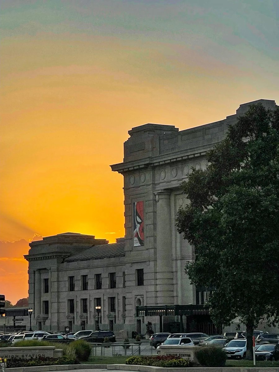 Sunset at the Station. Photographed by Jim Rand.