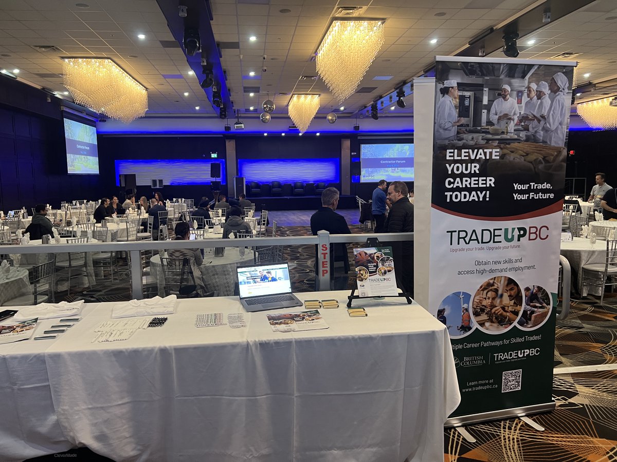 TradeUpBC was well represented at the Surrey Contractor Forum, educating retrofit contractors on the TradeUpBC initiative and our course offerings. 

#TradeUpBC #SkilledTradesCareers #SkilledTradesBC