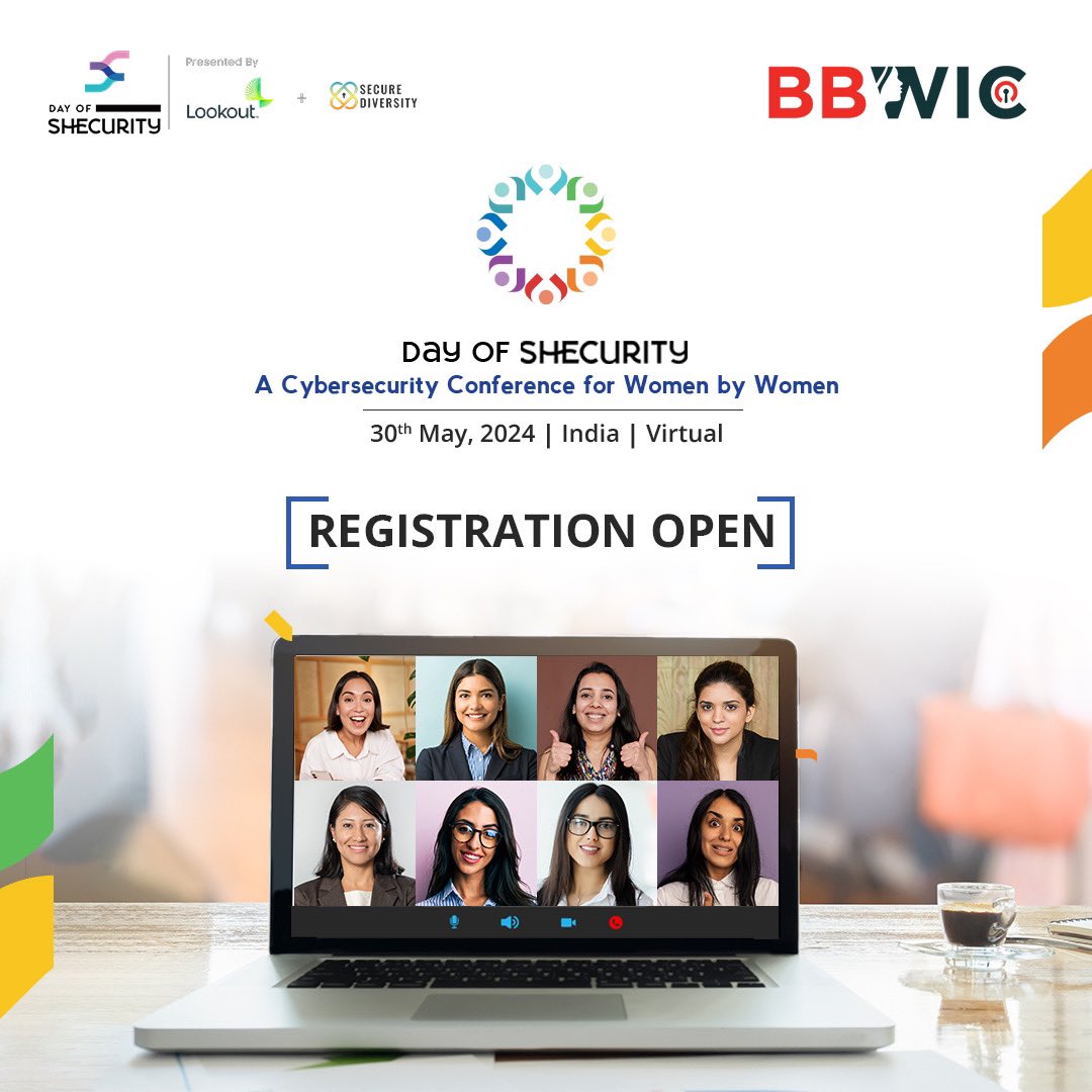 We are super excited as @DayOfShecurity - India is near and we are happy to be the community partners this year! The registerations for the conference is OPEN and is FREE!!!!!!! Register today - dayofshecurity.in