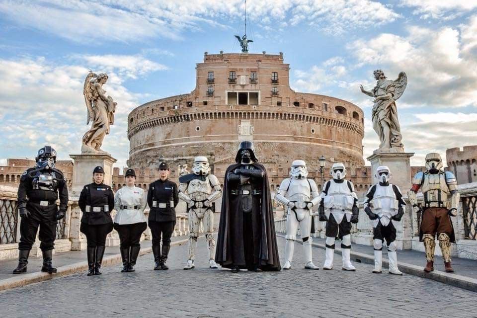 Happy Star Wars Day from Rome! #MayThe4thBeWithYou