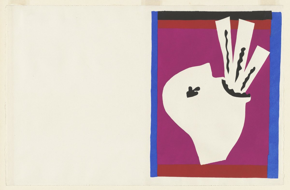 The Sword Swallower (L'Avaleur de sabres) from Jazz, 1947 Get more Matisse 🍒 linktr.ee/matisse_artbot