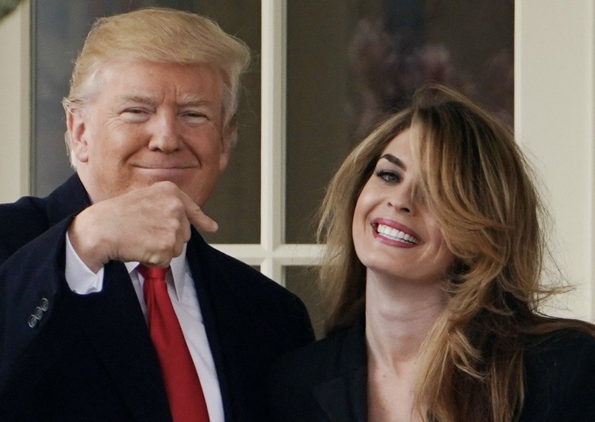 Hope Hicks testified today that Donald Trump knew about the payment to Stormy Daniels which connects him to the heart of the crime. Trump’s own people are going to be the ones who take him down. Beautiful.